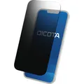 Produktbild: Dicota Privacy Filter 4-way, Apple, iPhone 16, Kratzresistent, Schwarz, 1 Stück(e) (1 Stk., Apple iPhone 16) (D80177-4AD)