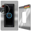 Produktbild: | Edelstahl Blende | Zubehör für Ring VideoTürklingel Kabel/Video Doorbell Wi...