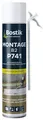 Produktbild: BOSTIK P741 Montage B2 – Einkomponentiger Polyurethanschaum, Zum Montieren, Kleben, Dämmen, Füllen, Gute Hafteigenschaften, Sofort einsetzbar, 750ml