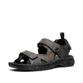 Produktbild: KEEN Targhee 3 Herren-Sportsandalen, offener Zehenbereich, grau/schwarz, Größe 45 EU