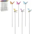 Produktbild: Mica Decorations Gartenstecker Schmetterling oder Libelle 99 x 64 x 37 cm
