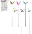 Produktbild: Mica Decorations Gartenstecker Schmetterling oder Libelle 99 x 64 x 37 cm