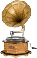 Produktbild: Grammophon Trichtergrammophon für Schellack Platten Gramophone im antik Stil