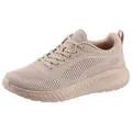 Produktbild: Skechers BOBS SQUAD CHAOS FACE OFF Sneaker Freizeitschuh, Halbschuh, Schnürschuh mit Komfort-Innensohle beige 40 EU