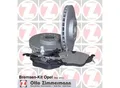 Produktbild: ZIMMERMANN Bremsensatz, Scheibenbremse 640420700 Vorderachse innenbelüftet 240mm 20mm für Opel GM
