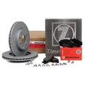 Produktbild: ZIMMERMANN Bremsscheiben Ø 240mm + Beläge für OPEL CORSA C 1.0 1.2 1.7 DI vorne