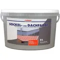 Produktbild: Wilckens Sockel-&Dachfarbe Steingrau matt 5l 13373000090 - Grau