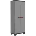 Produktbild: Keter Geräteschrank, Grau, Rot, Schwarz, Kunststoff, 3 Fächer, 69x173x39 cm, Aufbewahrung & Schutzhüllen, Geräteschuppen