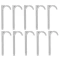Produktbild: tecuro Rohrhaken - Dübelhaken 8 x 75 mm, einfach (10 Stück)