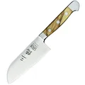 Produktbild: Santoku klein X746/14 von GÜDE, Serie Alpha Olive, 14 cm Klinge