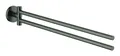 Produktbild: Grohe Essentials Handtuchhalter schwenkbar - Hard Graphite gebürstet - 40371AL1