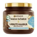 Produktbild: Garnier Wahre Schätze Haarkur 1-Minute Argan & Mandelcreme, 340 ml