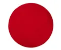 Produktbild: Gözze - Premium Rutschfester Runder Badezimmerteppich, RIO, 100% Microfaser, Ø 110 cm - Rot