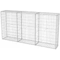 Produktbild: Vidaxl Gabionenkorb Stahl 200×30×100 Cm