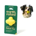 Produktbild: Earth Rated Hundeball, EIN interaktiver Apportierball für alle Rassen in verschiedenen Größen, aus Naturgummi, das perfekte Spielzeug für drinnen und draußen, mittelgroß, gelb