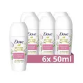 Produktbild: Dove Advanced Care Anti-Transpirant Deo Roll-On Summer Care Limited Edition Duft nach Aloe Vera und Rosenwasser mit Skin Hydration Technology 6x 50 ml