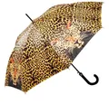 Produktbild: Luckyweather not just any other day Stockregenschirm Regenschirm Motiv LEOPARD Automatik