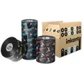 Produktbild: Thermotransferbänder, Inkanto, AXR 7+, Harz, 110 mm, 300 m, Außen, Schwarz