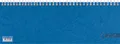Produktbild: Glocken 5072321306 Tischkalender quer blau 1Woche/2Seiten 2026