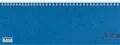 Produktbild: 2026 Blau Glocken Tischkalender 1 W 2S  ca 29,7x10,5 cm 5072321306 Querkalender