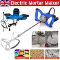Produktbild: Elektrisch Rührwerk Mörtelrührer Mörtel Mixer Betonmischer Handrührgerät 3600W