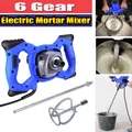Produktbild: Rührgerät 2600W Rührwerk Mörtelmischer Handrührwerk Betonrührer Mischer 6-Gang