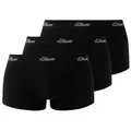 Produktbild: s.Oliver Junior Boxershorts s.O Hipster Basic 3er schwarz XXL