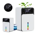 Produktbild: Leiser Luftentfeuchter Climative DH-035 Luxe UV 1200 ml UV + LED Leise Leistungsstark Weiß Luftentfeuchter für Zuhause mit Hygrometer Thermometer Luft