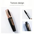 Produktbild: 4D Extreme Volumen Mascara Wimperntusche Schwarz Wasserfest Silikon Bürste NEU