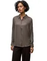 Produktbild: Street One Damen 3412102 Bluse mit Gallonstreifen, Dark Nomad Brown Mel, 38