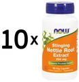 Produktbild: 10 x NOW Foods Stinging Nettle Root Extract, 250mg - 90 vcaps (288,87 EUR/kg)