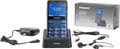 Produktbild: Panasonic KX-TU155 - Feature Phone - Dual-SIM - microSD slot - LCD-Anzeige - 240 x 320 Pixel - rear camera 0,3 MP - Bla
