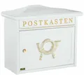 Produktbild: Briefkasten BURG-WÄCHTER SYLT 1883 Farbe: weiß