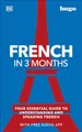 Produktbild: French in 3 Months with Free Audio App: Your Essential Guide to Understanding and Speaking French (Hugo in 3 Months)
