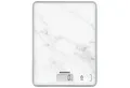 Produktbild: Soehnle Küchenwaage digital 5kg Glas Sensor-Touch Tara 61516 Weiß