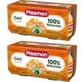 Produktbild: Plasmon Omogeneizzato Ceci con Zucca Kichererbsen- und Kürbispüree 4x80g