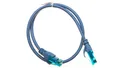 Produktbild: Patchkabel U/UTP Kat.5e blau 0,5m DK-1512-005/B Netzwerkkabel LAN Ethernet