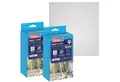 Produktbild: tesa Pollenschutzgitter, (Spar-Set, 2-St., INSECT STOP, selbstklebendem Klett - Anthrazit - 2x 130 cm x 150 cm), zuschneidbarer, transparenter Pollenschutz für Allergiker