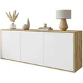 Produktbild: Lookway Kommode, Weiß, Holzwerkstoff, 153.9x60x39.6 cm, Wohnzimmer, Kommoden & Sideboards, Kommoden