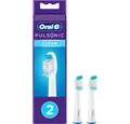 Produktbild: Oral-B Aufsteckbürsten Pulsonic Clean 2er - Aufsteckbürste - weiß