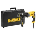 Produktbild: Dewalt SDS-Plus Kombihammer (28 mm) D25144K (900 Watt, max. Einzelschlagenergie 3,0 Joule, werkzeuglos wechselbare Werkzeugaufnahme, elektropneumatisches abschaltbares Hammerwerk, Sicherheitskupplung)
