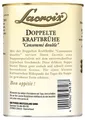 Produktbild: Lacroix Doppelte Kraftbrühe „Consommé double“ | 3x 400 ml | Klare, kräftige Brühe | Delikate Suppenspezialität für zwischendurch oder als Vorspeise
