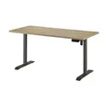 Produktbild: Schreibtisch elektr. höhenverstellbar   ¦ holzfarben ¦ Maße (cm): B: 150 H: 72 T: 69.0