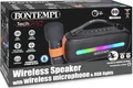 Produktbild: Bontempi kabelloser Lautsprecher Spielzeug mit Mikrofon und RGB Beleuchtung