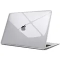 Produktbild: Fintie Hülle kompatibel mit MacBook Air 13 (2018-2020 Version) A2337(M1)/A2179/A1932, Ultradünne Hartschale Schutzhülle Snap Case, Transparent
