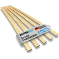 Produktbild: Ersatz Federholzleisten aus Schichtholz im 5er Set passend für viele gängige Lattenroste, Länge: Für 120 cm (1180 mm), Breite / Farbe: 34 mm / ...