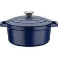Produktbild: GSW Gusseisen Kochtopf Blue Magic 24 cm / 3,8 Ltr., 717267, Gusseisenca. 3,8 L