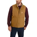 Produktbild: Carhartt Herren Loose Fit Washed Duck Sherpa-Lined Weste, Carhartt® Braun, XL