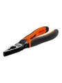 Produktbild: BAHCO ERGO Combination Pliers with Self-Opening Dual-Component Handles and Phosphate Finish 200 mm