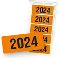 Produktbild: itenga Jahreszahlen 33105168, Aufkleber, 60 x 25mm, 50 Etiketten, Jahr 2024